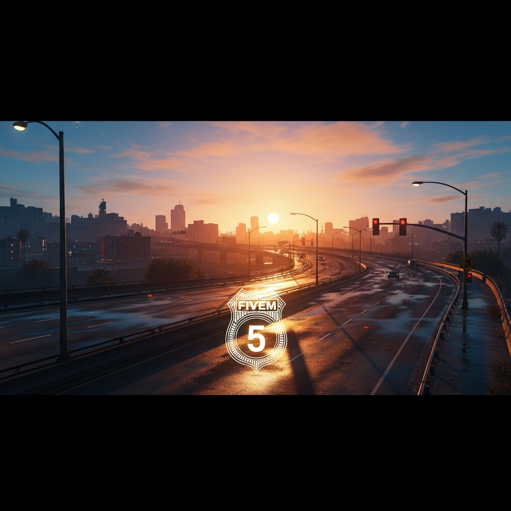 Illustration immersive du sujet : créer trailer FiveM