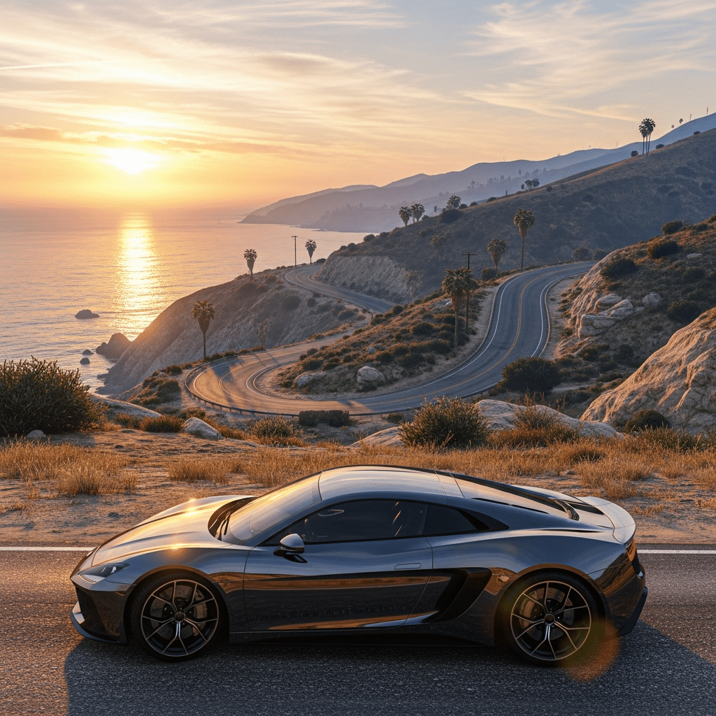 Illustration immersive du sujet : véhicules de luxe serveur RP